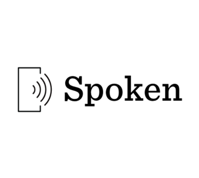 Spoken logo.