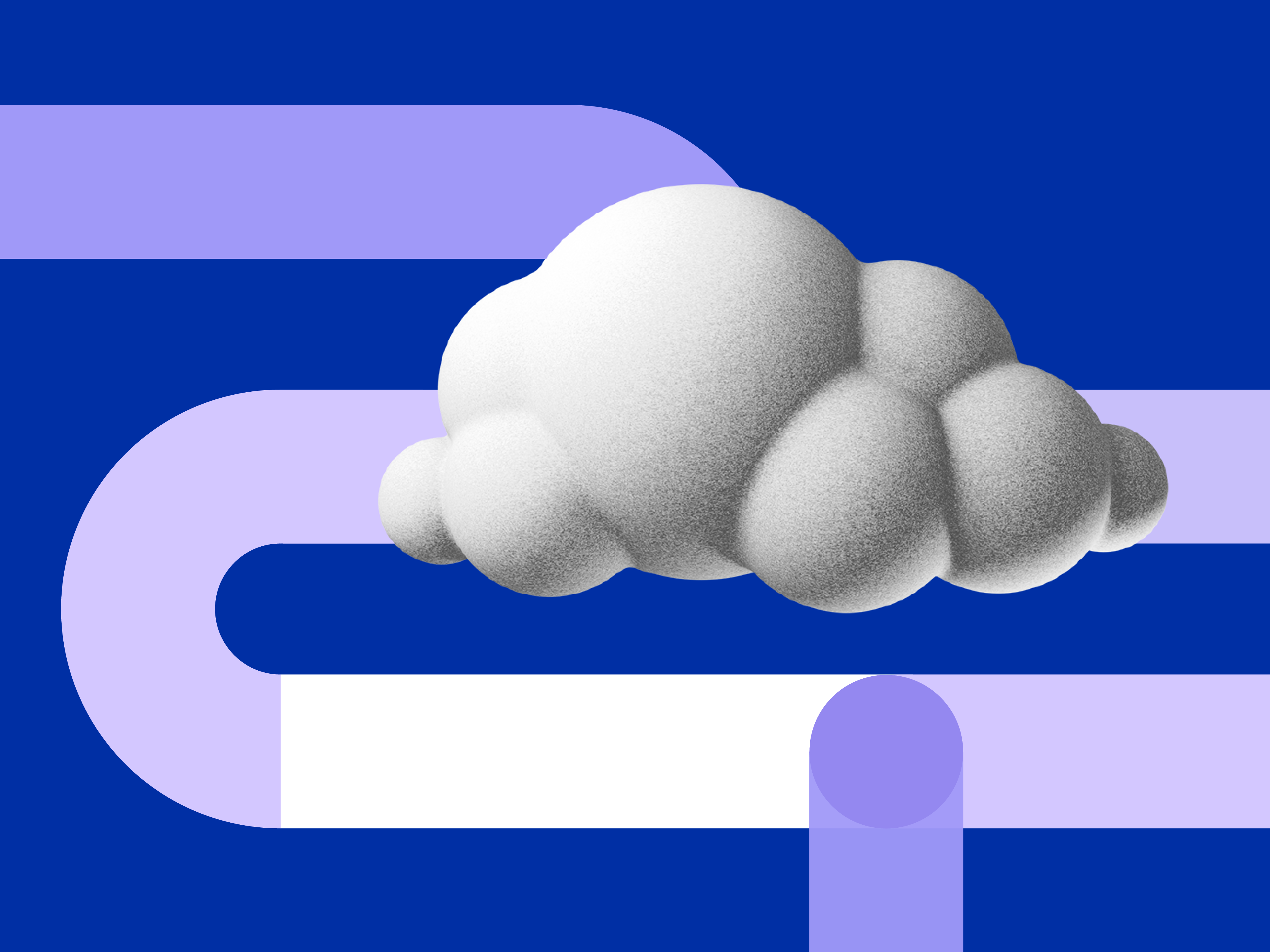 Cloud on path