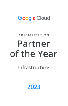 2023 Google Cloud Partner of the Year in Canada.