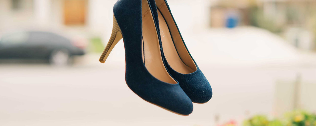 a pair of heels